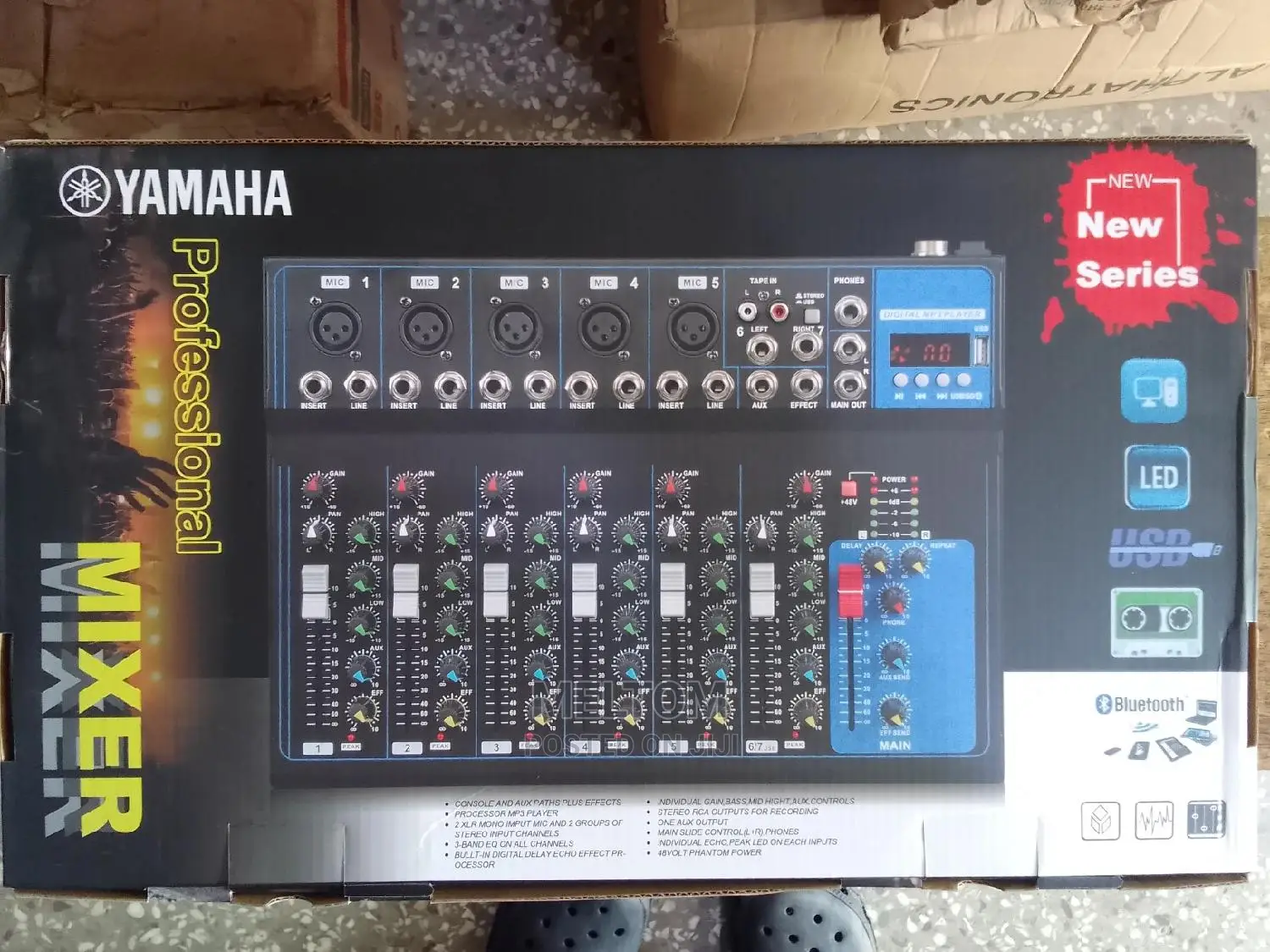 7 Channel Live Mixer
