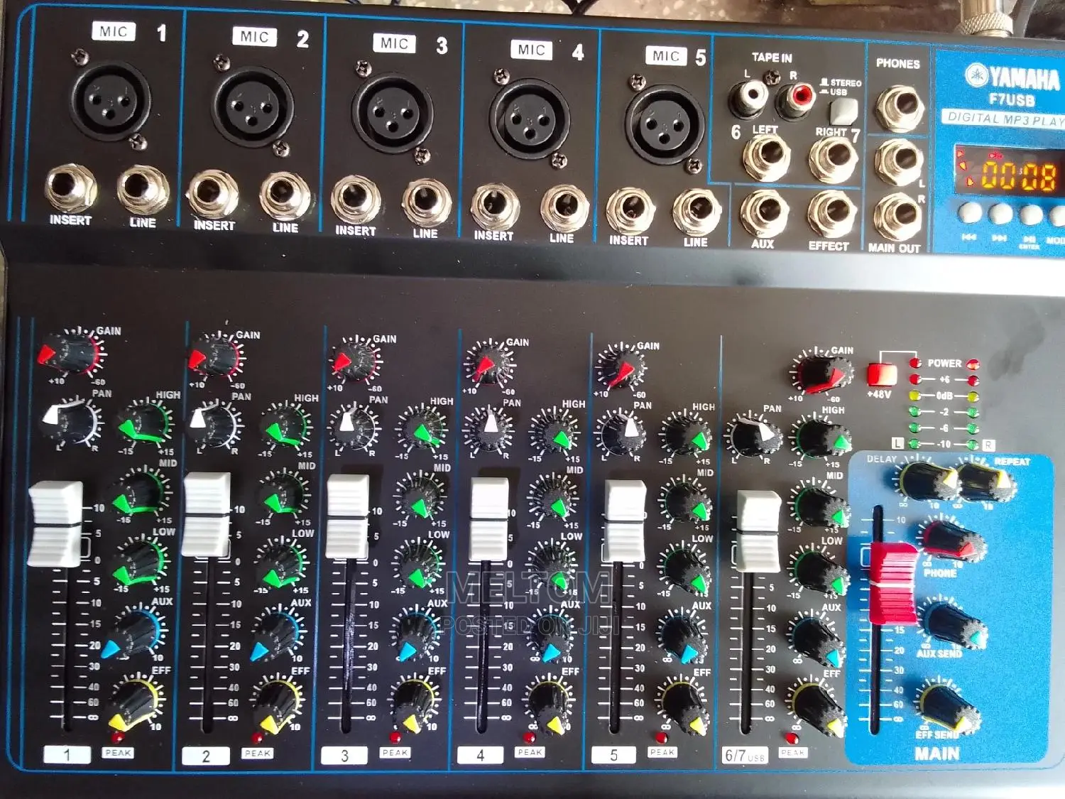 7 Channel Live Mixer