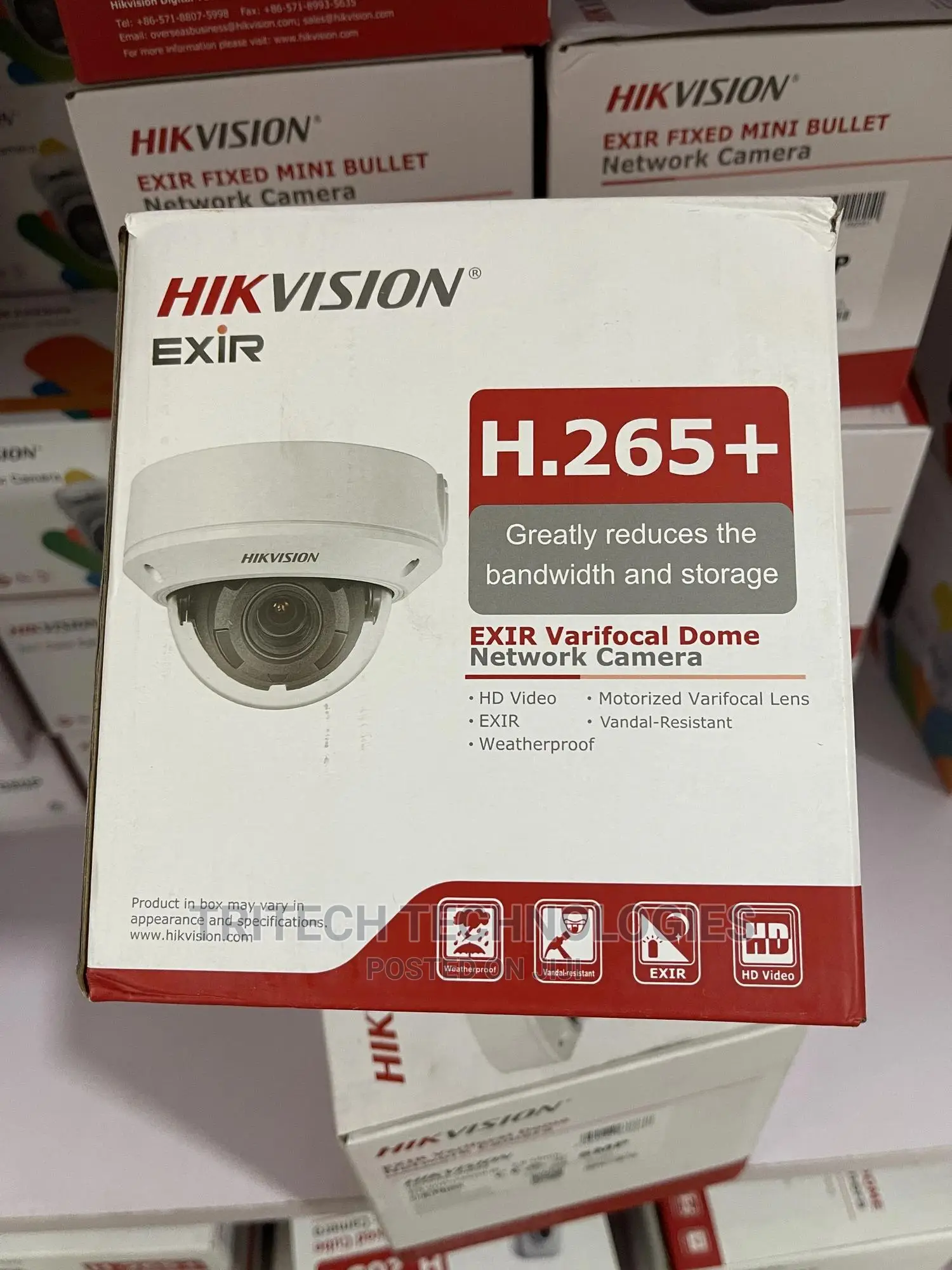 Hikvision Ds-2cd1753g0-1 (Z) 5mp Varifocal Dome IP Camera