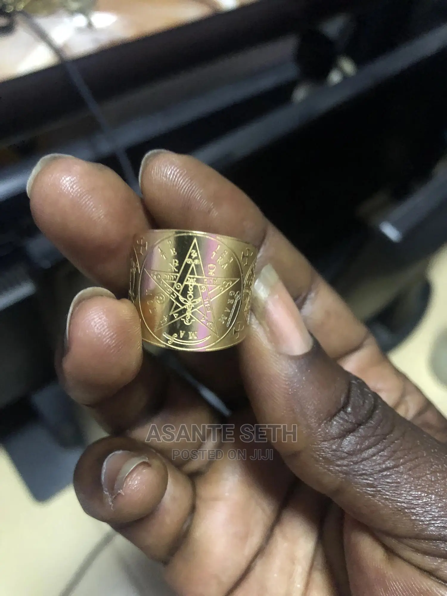 The Powerful Tetragrammaton Ring for Protection 4 Letters Of