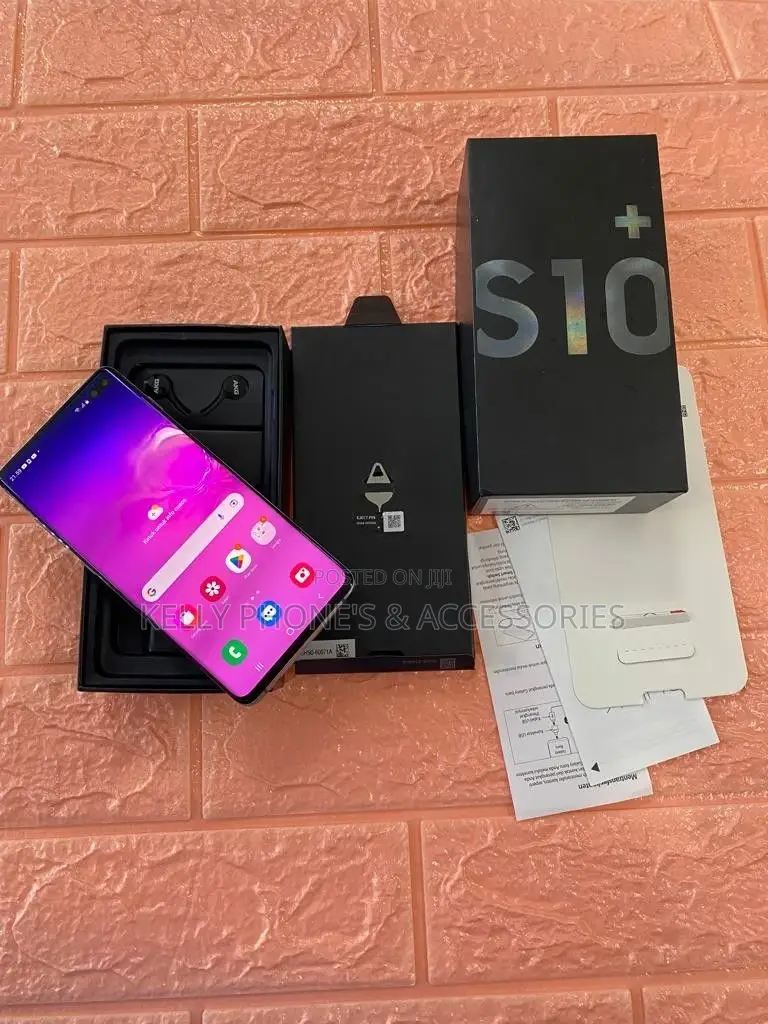 New Samsung Galaxy S10 Plus 128 GB Black