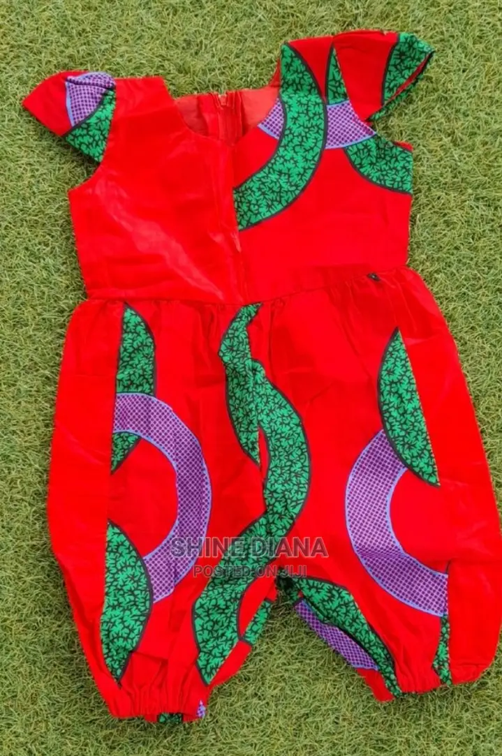 Children's African Dresses. 5 - 7 Years