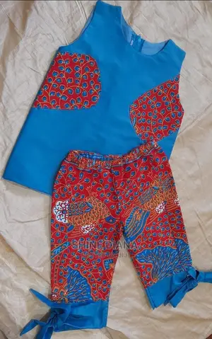 Children's African Dresses. 5 - 7 Years