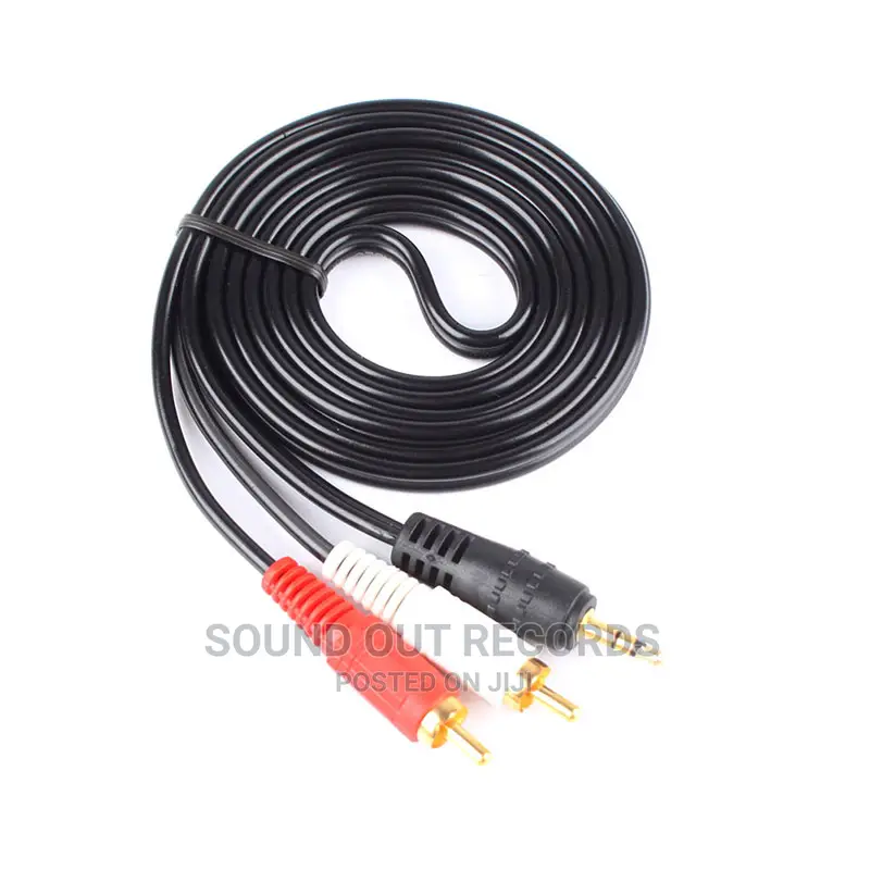 Dual Rca (Red and White) to Male/Female 6.5mm/3.5mm Cables