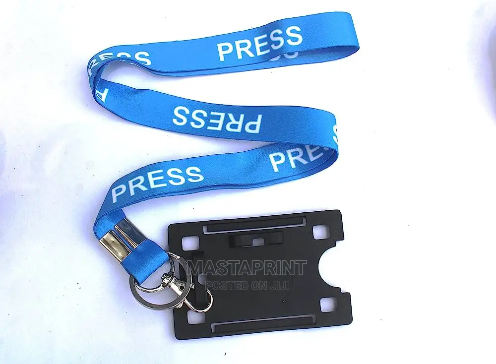 Lanyard Printing With Id Card Holder (Moq=100pcs)