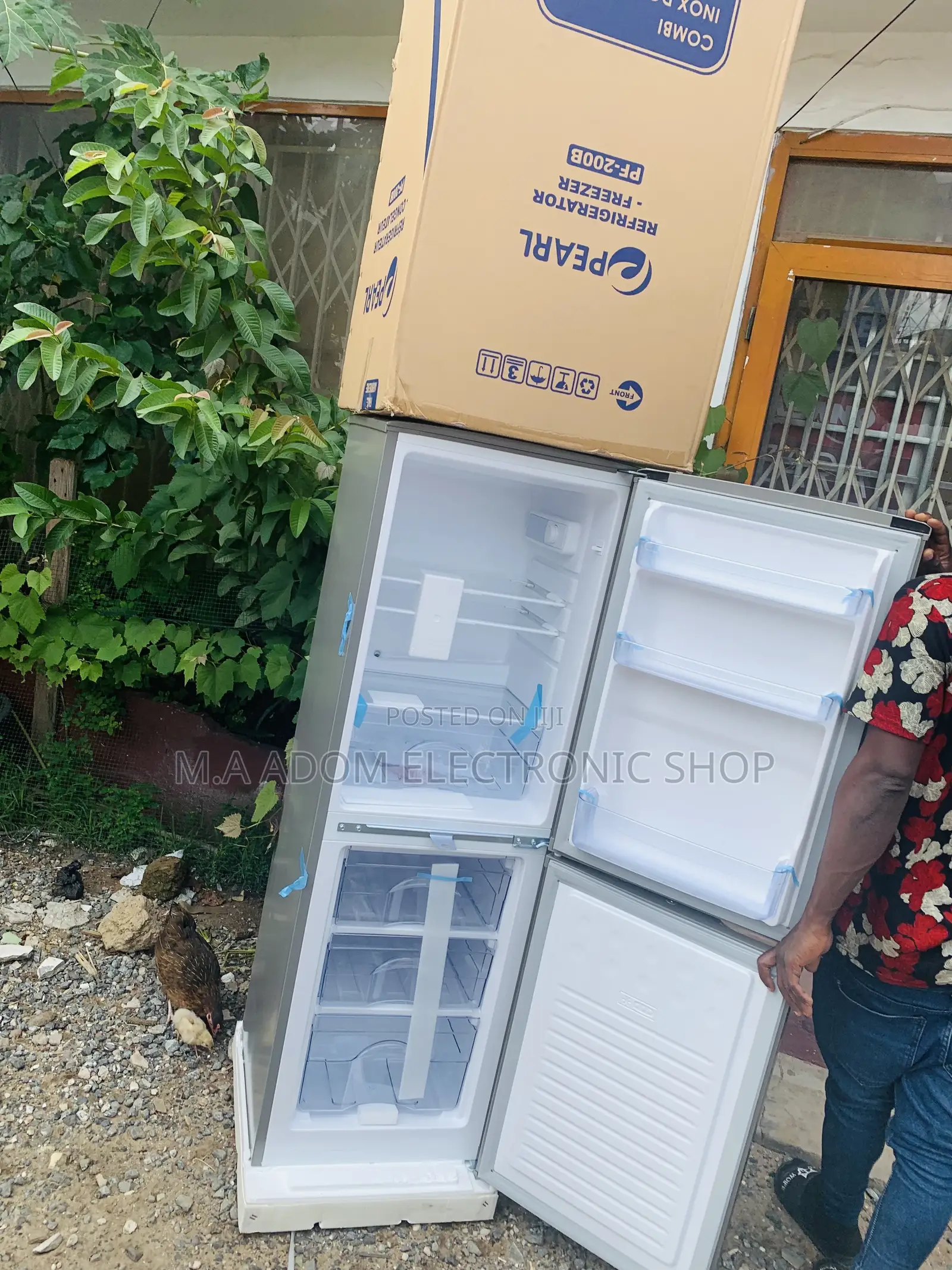 Buy Fresh Pearl 140L Bottom Freezer Refrigerator-Pf-200b