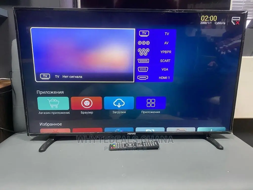Full HD 1080P 43'' Asano Satellite LED TV Free Wall Mount