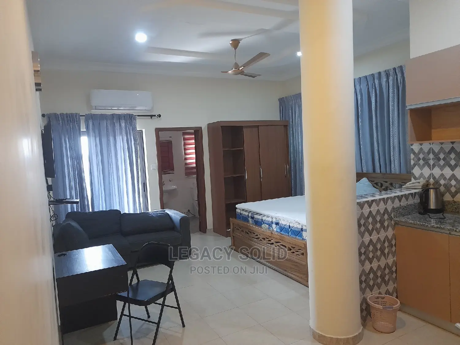 Furnished 1bdrm Apartment in Legacy Solid Real, Tseaddo for rent