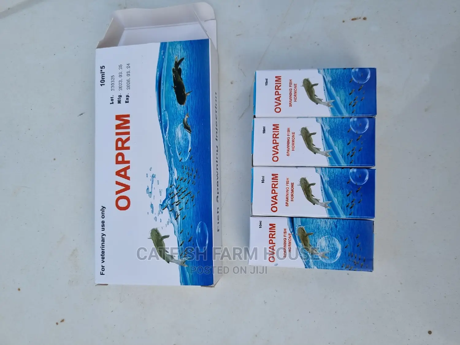 Ovaprin for Catfish Spawning