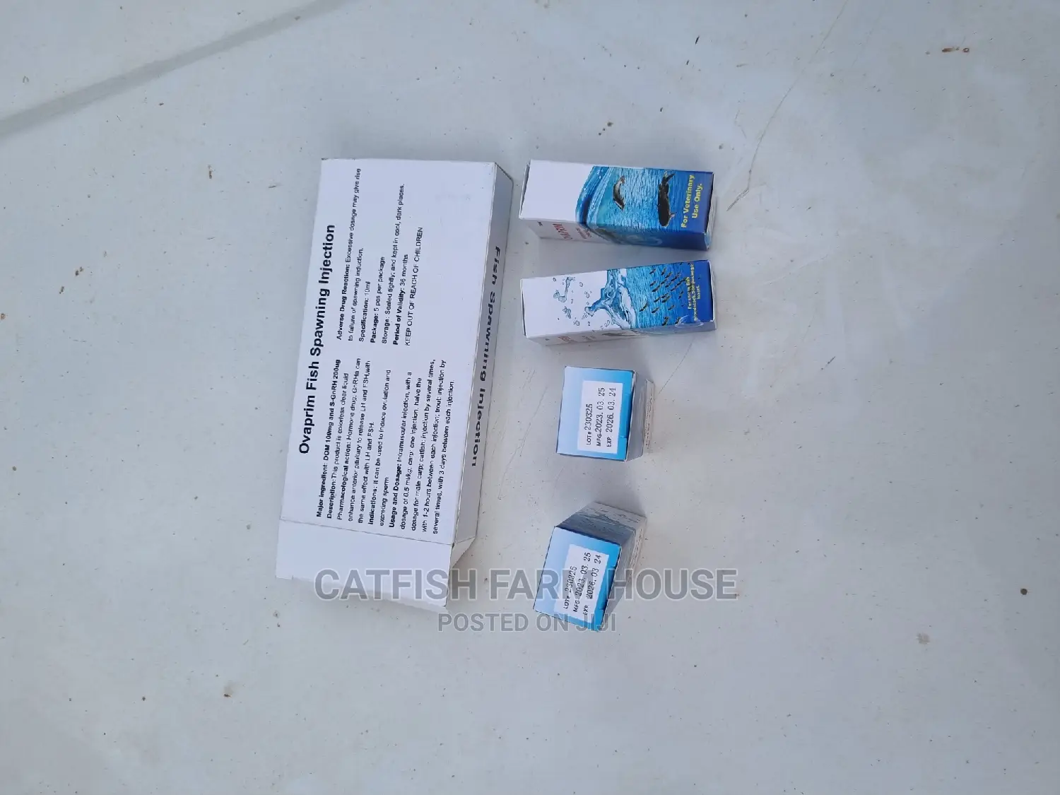 Ovaprim for Catfish Spawning