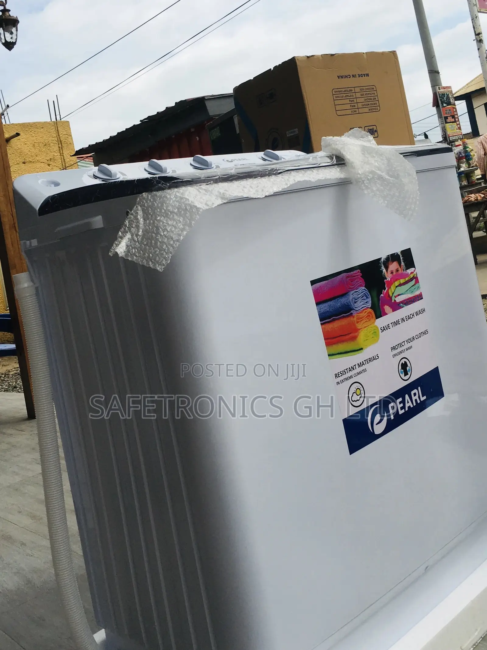 New Authentic Pearl Washingmachine 12kg Semiautomatic