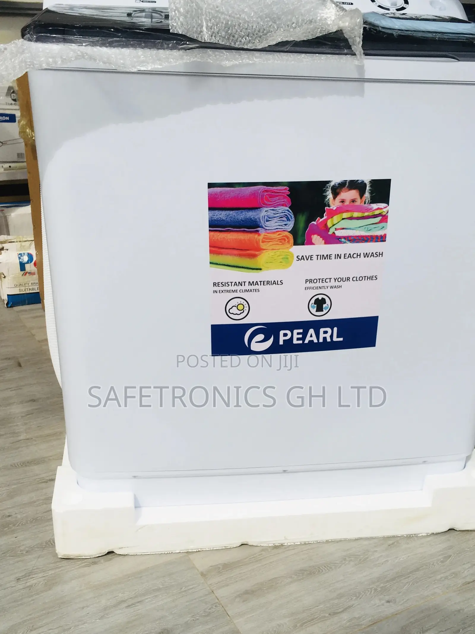 Pearl Adjustable 12kg Semiautomatic Topload Washingmachine