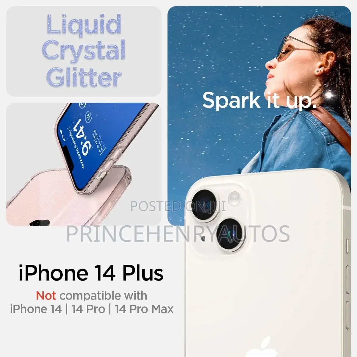 Spigen Liquid Crystal Glitter Case for iPhone 14 Plus