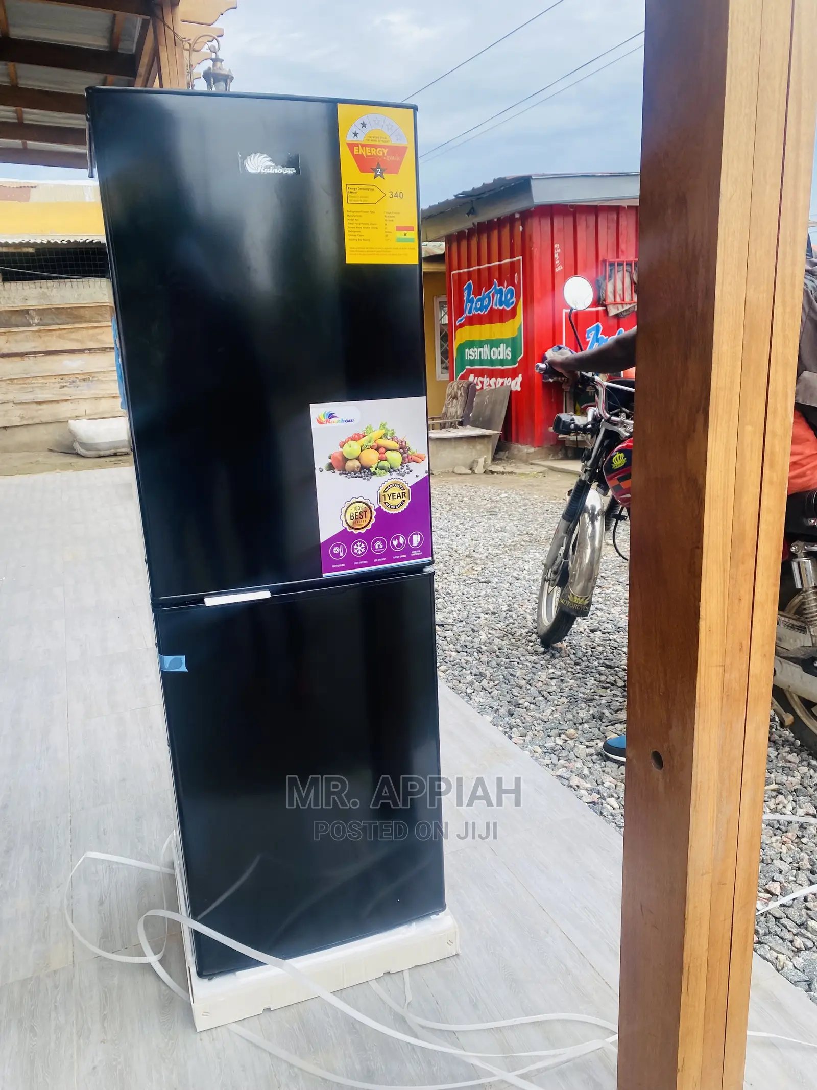 Rf-200b,Brand New 140ltr Rainbow Refrigerator, 