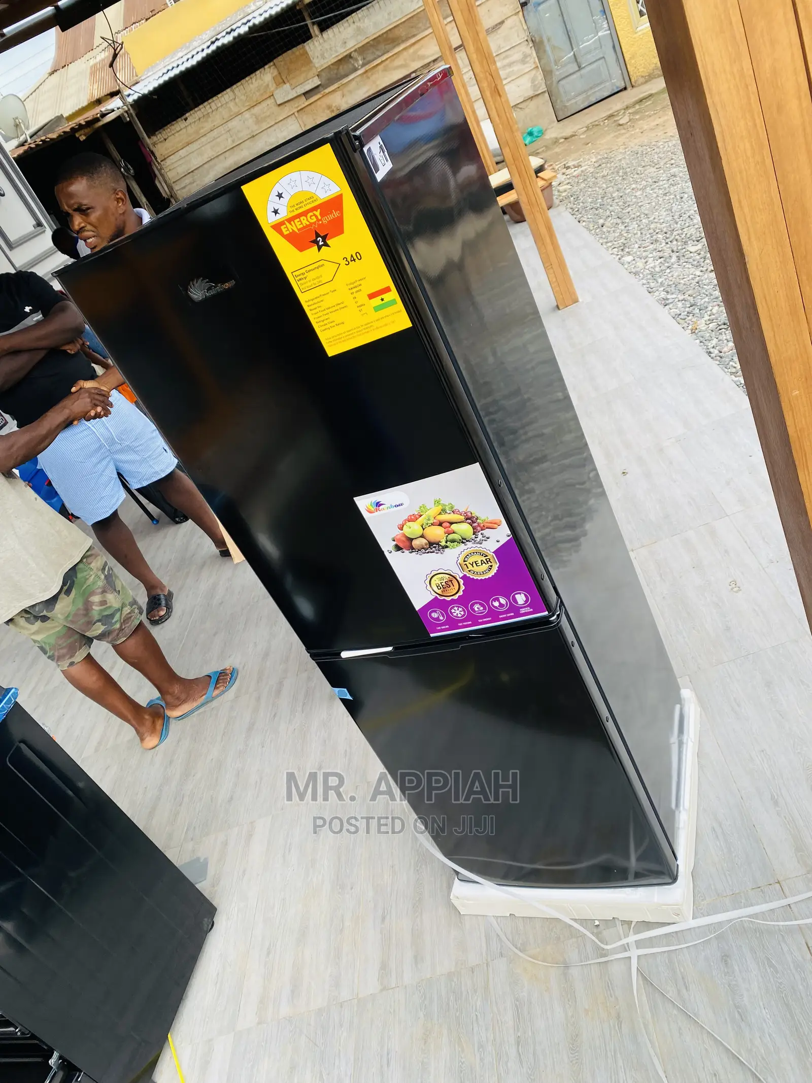 140ltr Quality Rf-200b Rainbow  Fridge, 