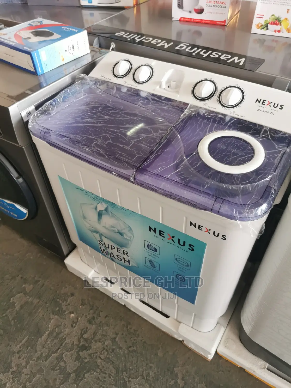 Elegant Nexus 12kg Semi Automatic Washing Machine