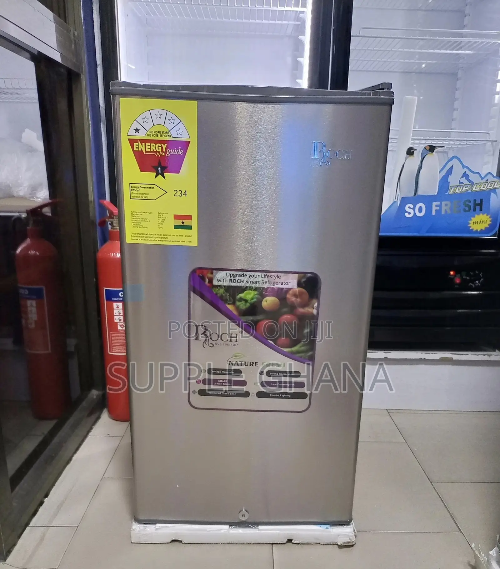 Roch Fridge Single Door Table Top Fridge New in Boxz