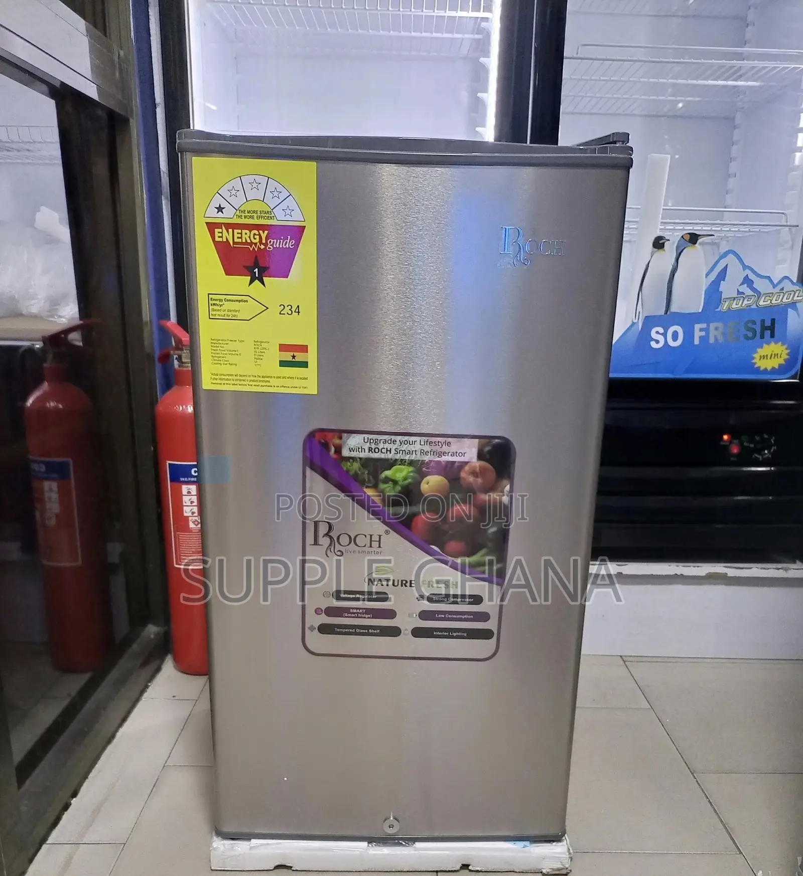 Roch Fridge Single Door Table Top Fridge New in Boxz