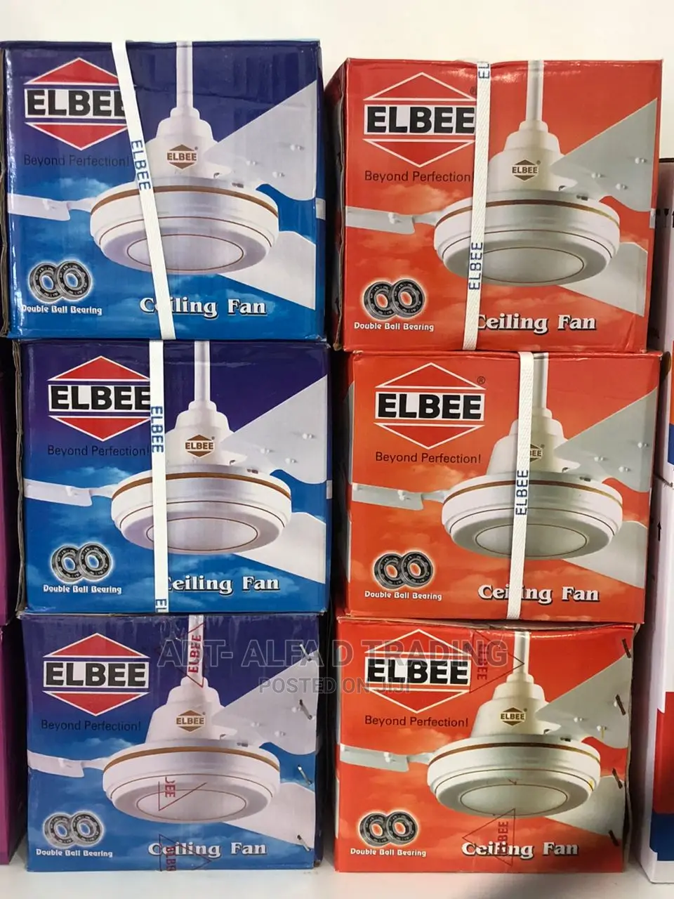 Elbee Long Blades Ceiling Fans
