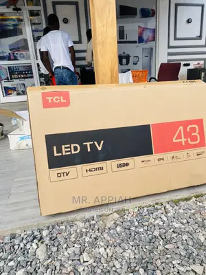 Durable Affordable TCL 43 Inch 43D3200 HD LED Tv(Black).