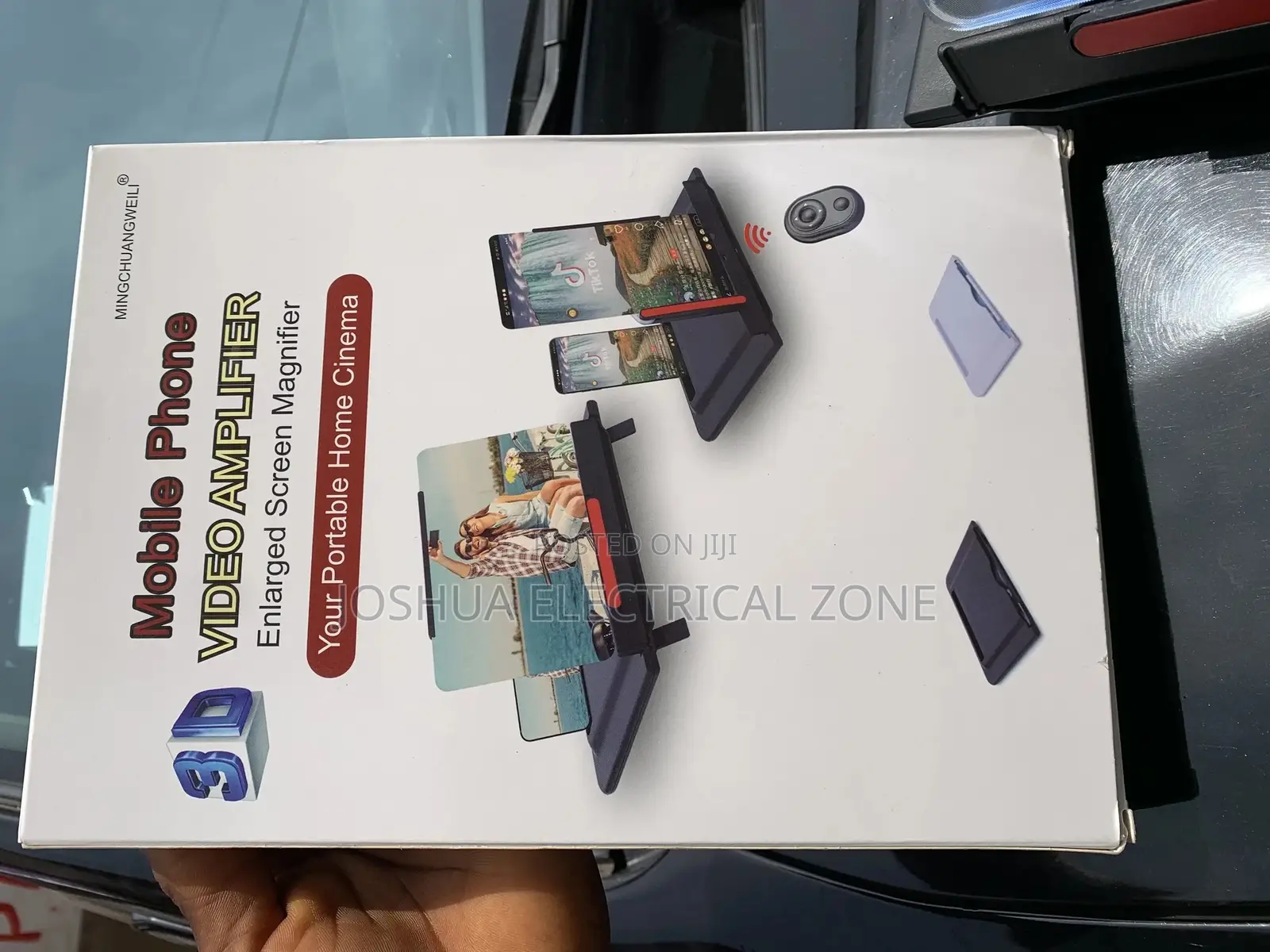 12 Inch 3d Mobile Phone Screen Magnifier Hd Video Amplifier