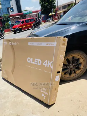 Extremely Quality TCL 75” QLED Smart Google Tv 75-C645,