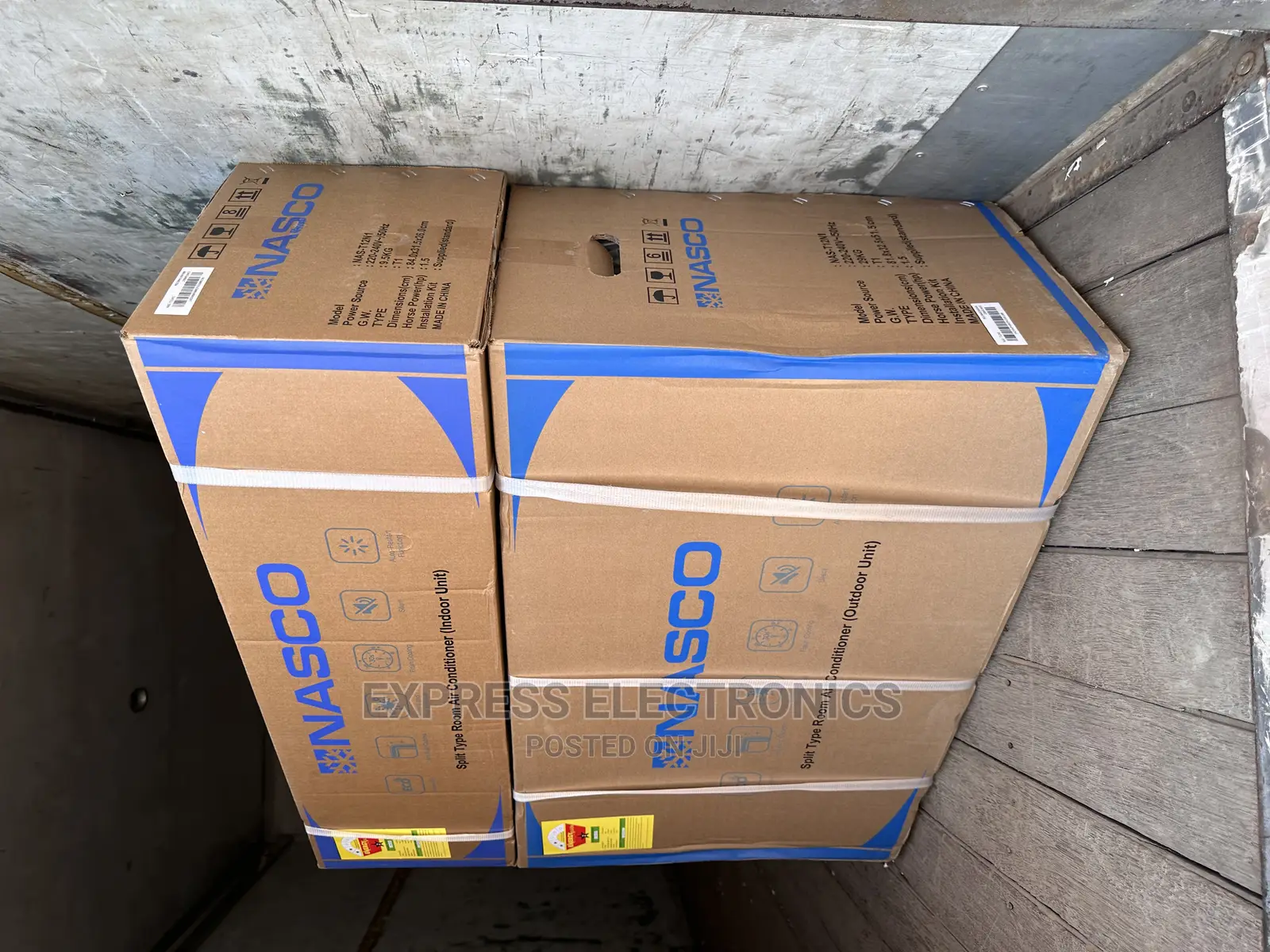 Quality Ho Dog AC Nasco R410 Gas Split White 2.0hl