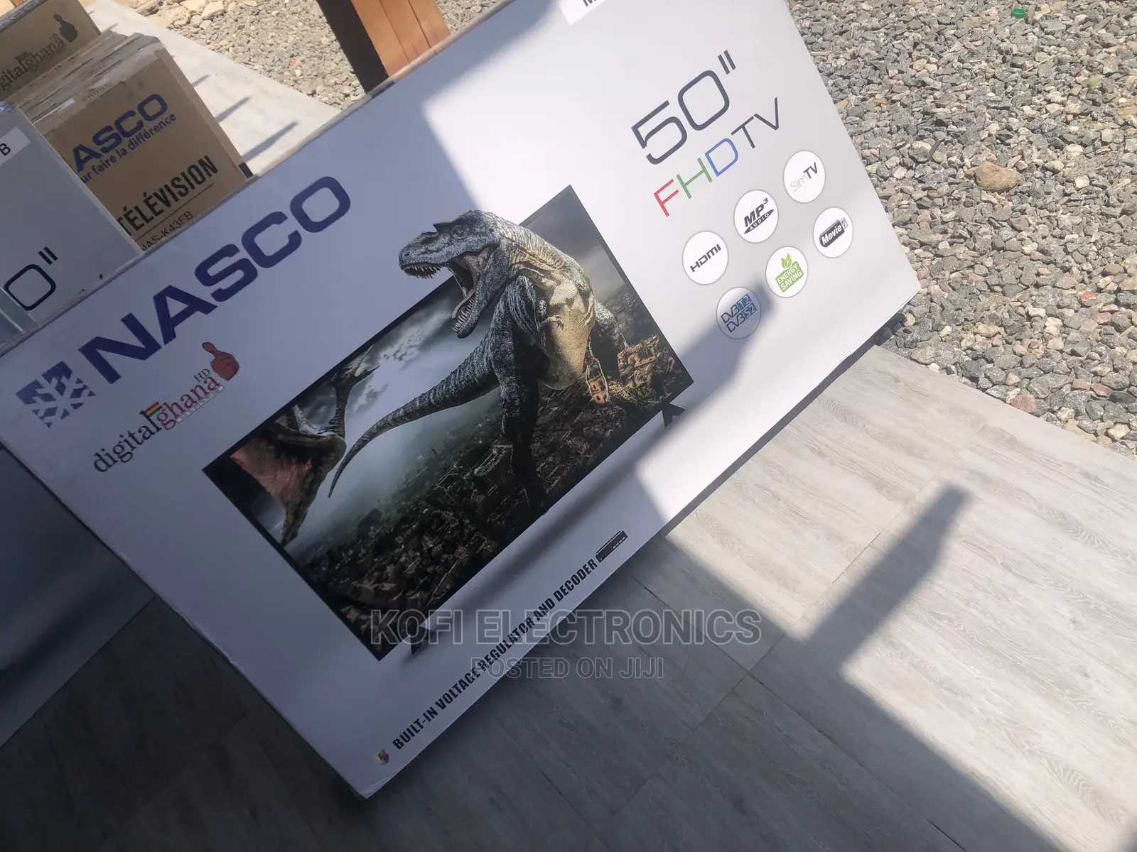 Brand New Quality Nasco 50 Inches Tv Digital Satellite