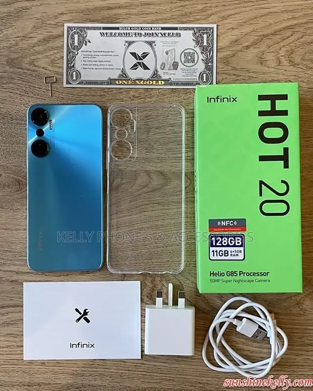 New Infinix Hot 20i 64 GB Blue