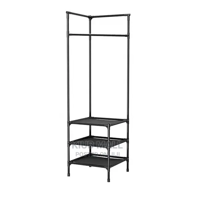 Cloth Hanger With Storage Rack