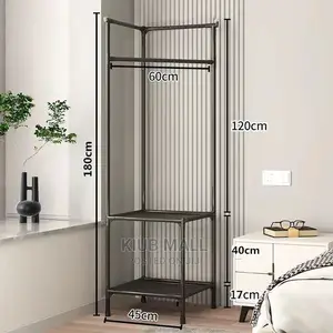 Cloth Hanger With Storage Rack
