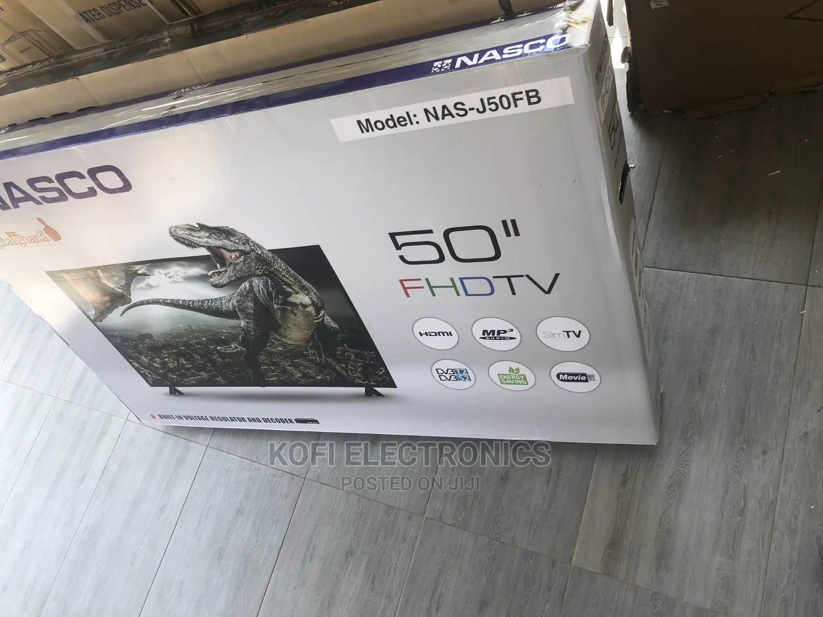 Sealed in Box NASCO 50" Full HD Digital SATELLITE LED TV