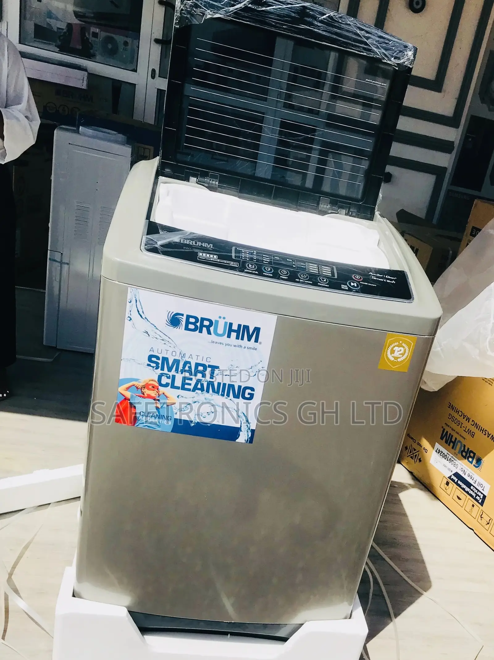 16KG Washingmachine Bruhm Fullyautomatic Topload