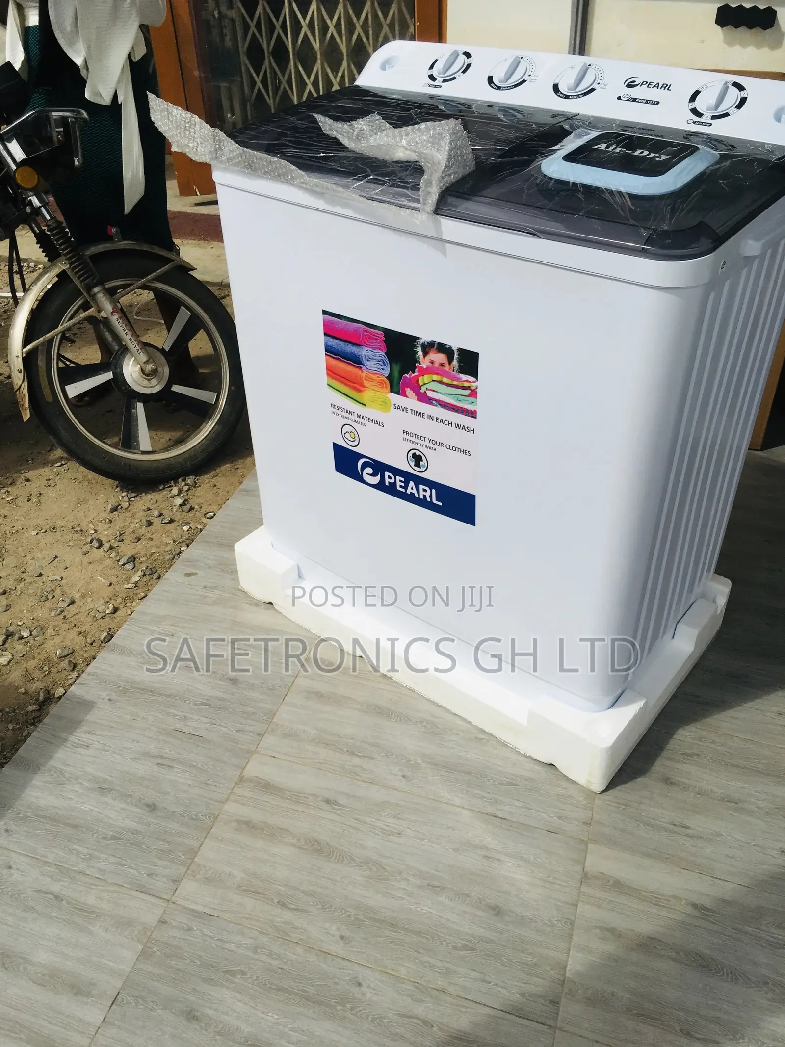 Pearl Unique 12kg Washingmachine Topload Fullyautomatic
