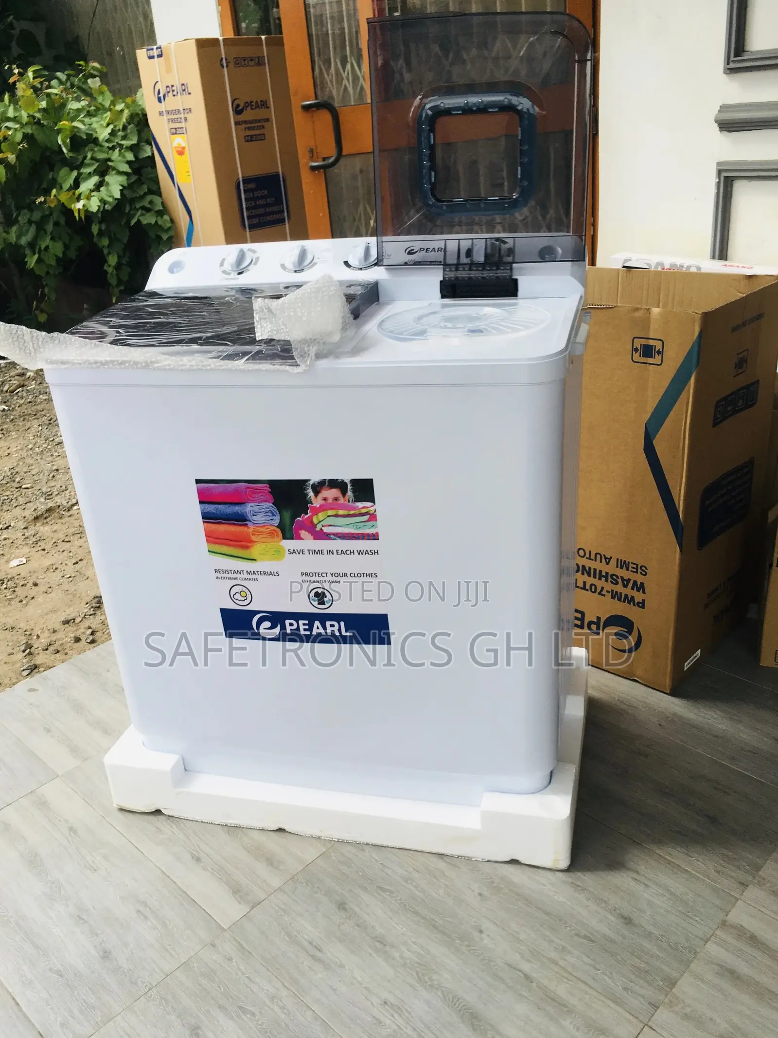 Fullyautomatic 12kg Washingmachine Topload Pearl 
