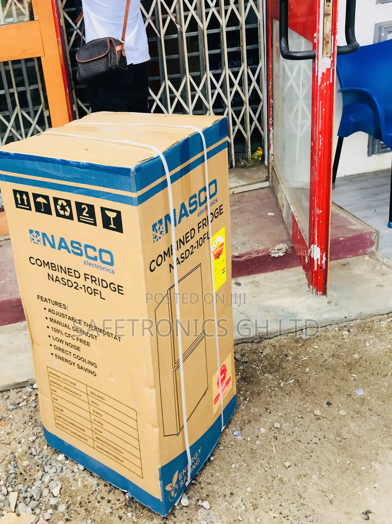 Adjustable Nasd2-19fl Bottomfreezer Fridge Doubledoor