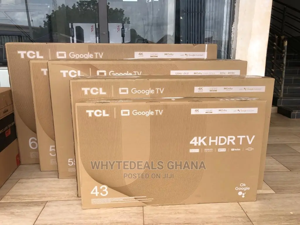 TCL 43'' UHD LED Smart With Google TV, Voice Remote 2023