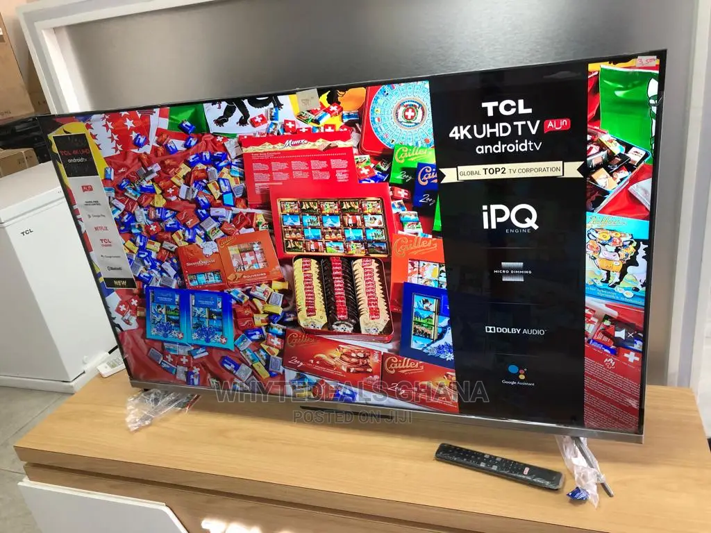 TCL 43'' UHD LED Smart With Google TV, Voice Remote 2023