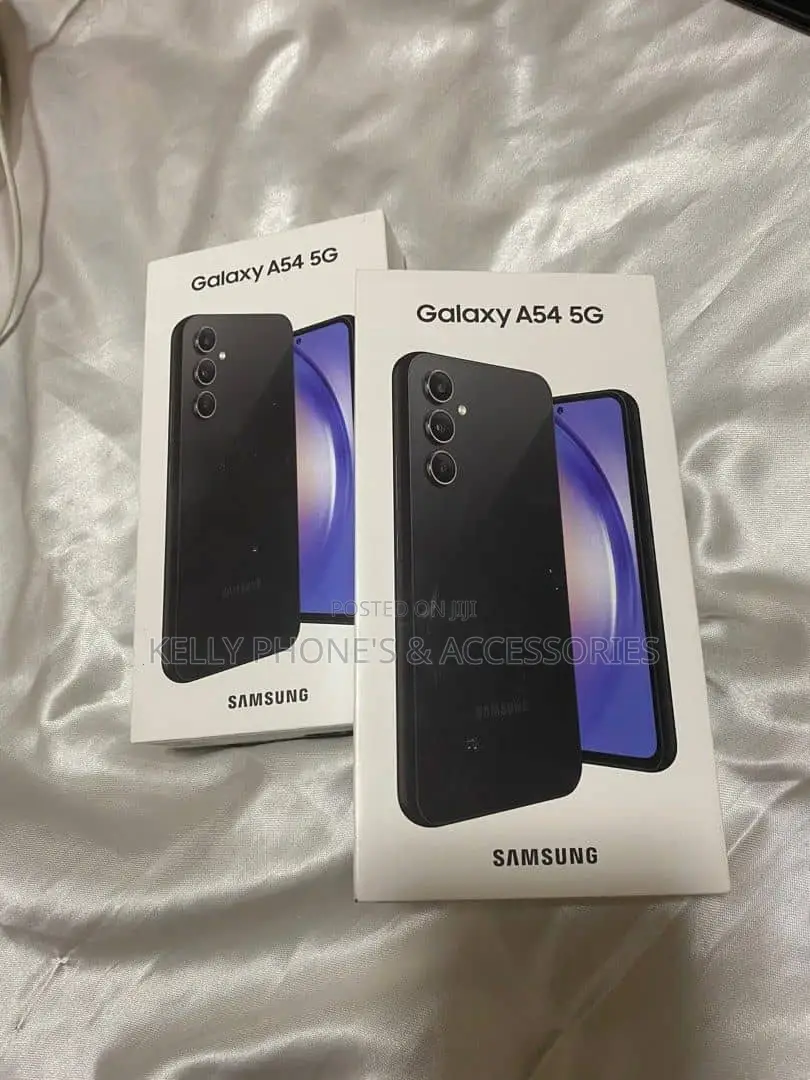 New Samsung Galaxy A54 5G 128 GB Black