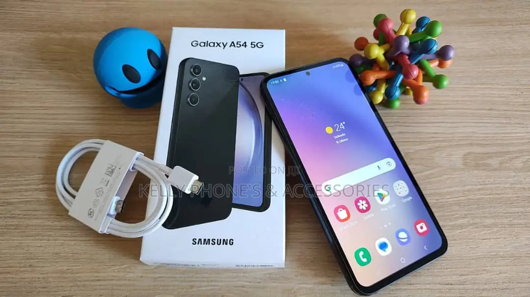 New Samsung Galaxy A54 5G 128 GB Black