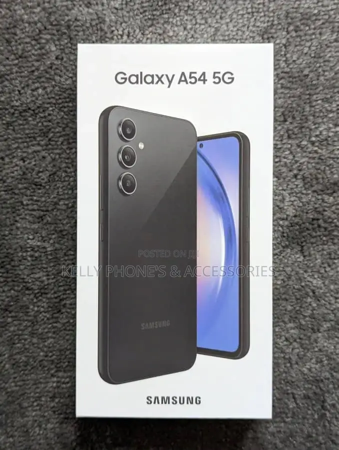 New Samsung Galaxy A54 5G 256 GB Black