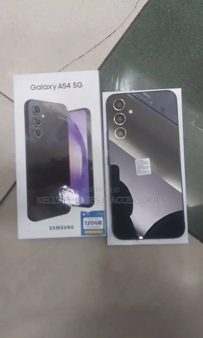 New Samsung Galaxy A54 5G 256 GB Black