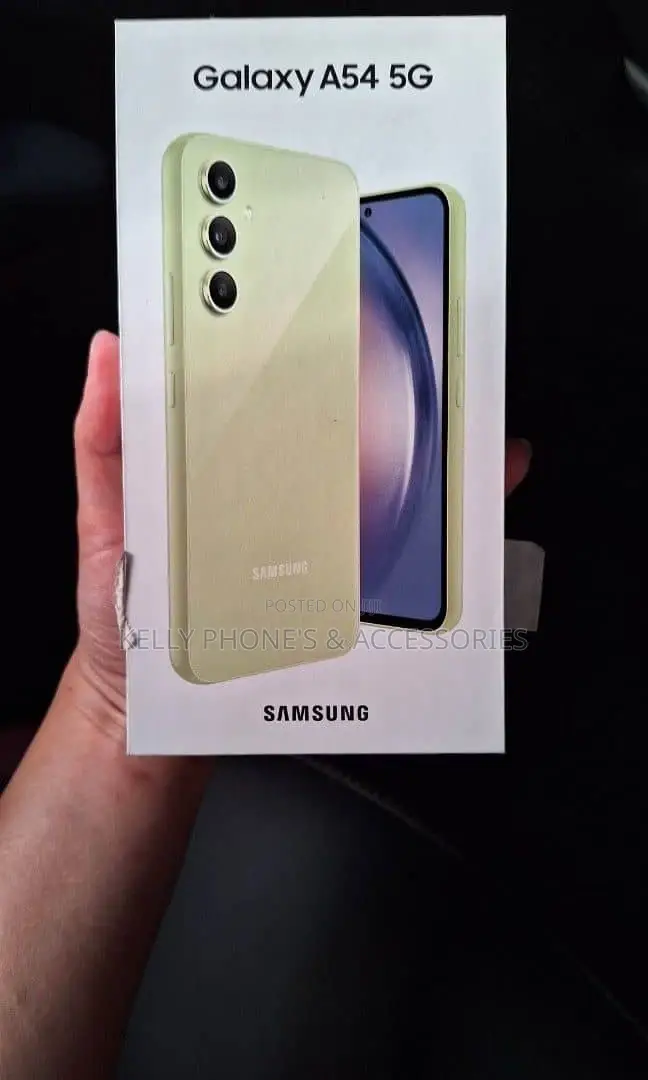 New Samsung Galaxy A54 5G 256 GB Yellow