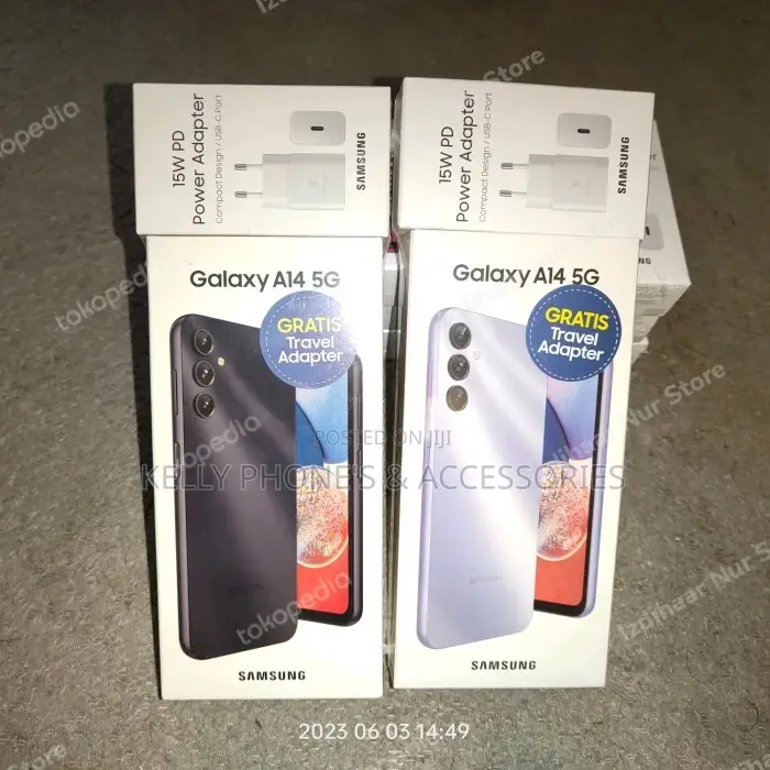 New Samsung Galaxy A14 5G 128 GB Black