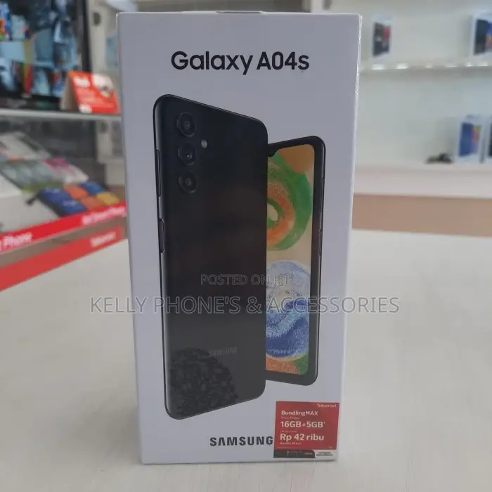 New Samsung Galaxy A04s 128 GB Black