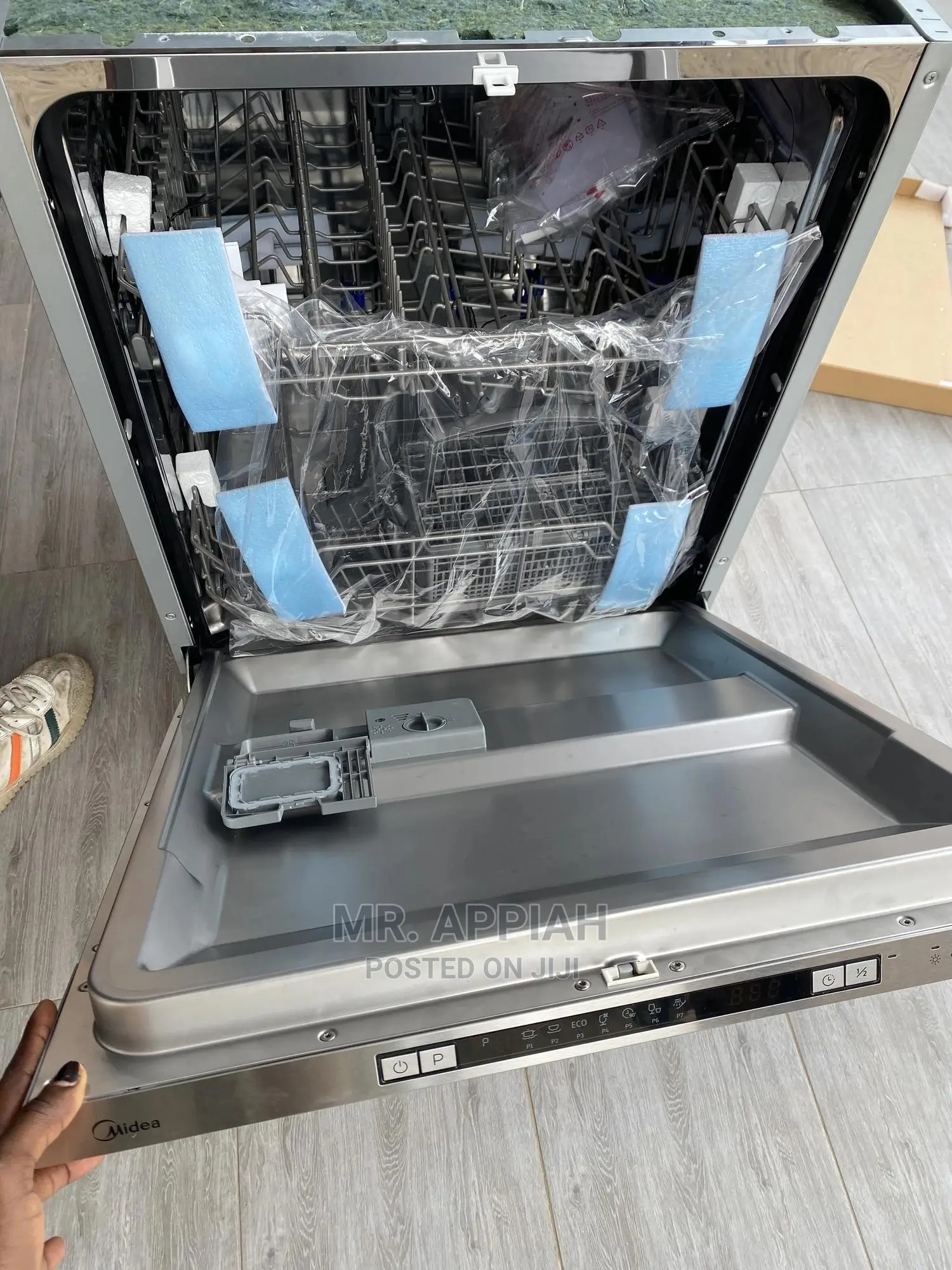 (WQP12-7713E)Foreign Standard Midea Full Builtin Dishwasher