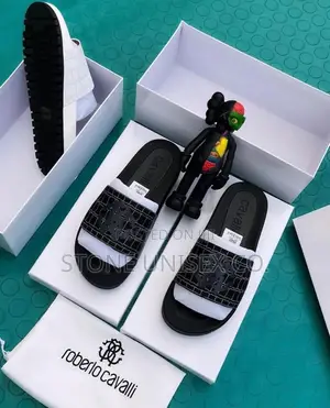 Photo - Robert Cavalli Lux Slippers( Swipe for More )