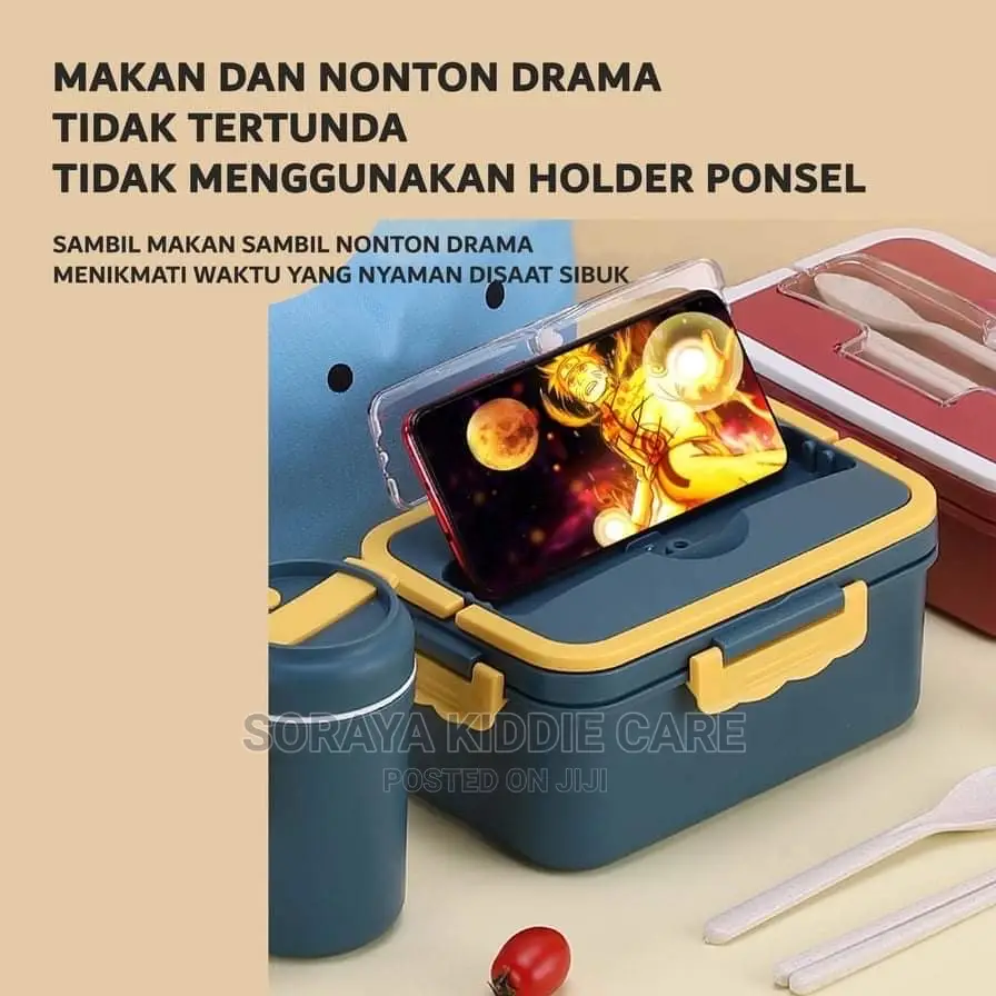 Lunch Box With Soup / Porridge Cup