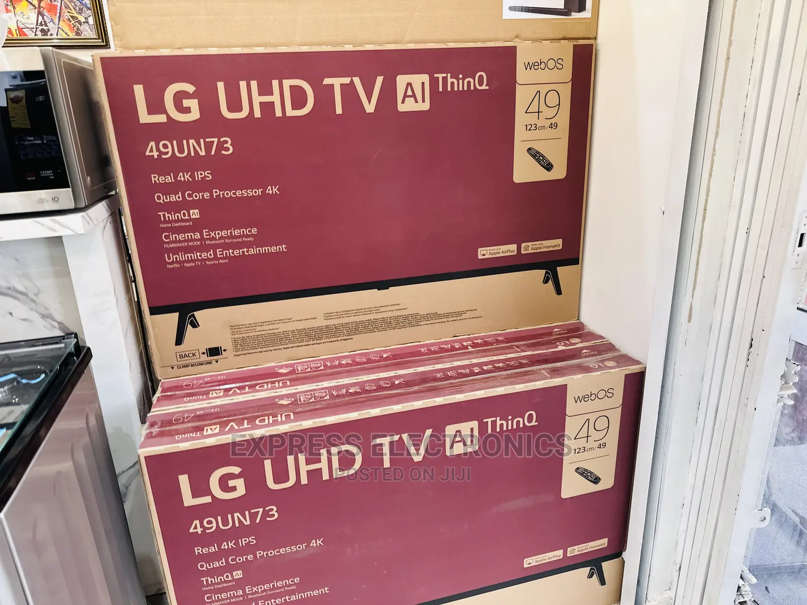 UHD Smart LG Un7340 49”Ultra Sound Tv 