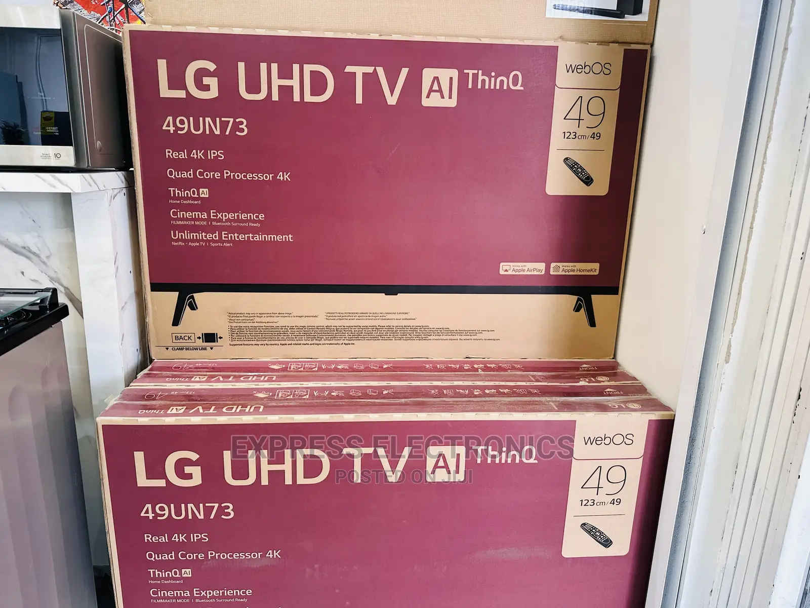 Nearly Sealed in Box 49UN7340 LG UHD Screen Smart